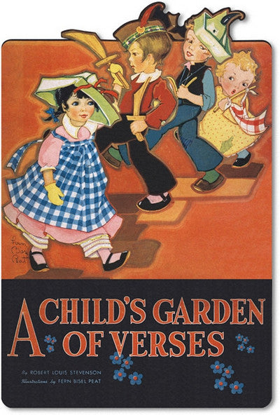 A Child's Garden of Verses - Children's Shape Book - Vintage (Children's Die-Cut Shape Book)